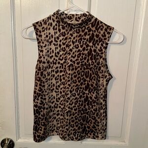 Turtle neck tank top